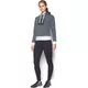 Dámská mikina Under Armour Threadborne Fleece BL Hoodie - Stealth Gray/White/Tonal