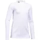 Girls’ T-Shirt Under Armour ColdGear Mock - White/White/Black