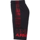 Chlapčenské šortky Under Armour Stunt Printed Short - BLACK / BLACK / STEEL