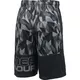 Chlapčenské šortky Under Armour Stunt Printed Short - BLACK / BLACK / STEEL