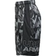 Chlapčenské šortky Under Armour Stunt Printed Short - BLACK / BLACK / STEEL