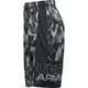 Chlapčenské šortky Under Armour Stunt Printed Short - Black/Red/Red