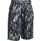 Chlapčenské šortky Under Armour Stunt Printed Short - BLACK / BLACK / STEEL - BLACK / BLACK / STEEL