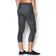 Women’s Capri Leggings Under Armour Favorite Printed - Bright Gray/Ebony/Metallic Silver