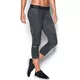 Women’s Capri Leggings Under Armour Favorite Printed - Bright Gray/Ebony/Metallic Silver