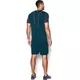 Pánské triko Under Armour Threadborne Center Court Printed V-Neck - Blue-Orange