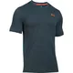 Pánské triko Under Armour Threadborne Center Court Printed V-Neck - Blue-Orange - Blue-Orange