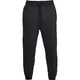 Men’s Sweatpants Under Armour Rival Fleece Jogger - Steel Light Heather/Black - Black/Black