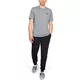 Pánské triko Under Armour Sportstyle Left Chest SS - Steel Light Heather/Black