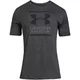 Men’s T-Shirt Under Armour GL Foundation SS T - Red/Magma Orange/Black - Charcoal Medium Heather/Graphite/Black