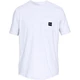 Pánske tričko Under Armour Sportstyle Pocket TEE - Black /  / Steel - White /  / Black