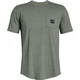 Pánske tričko Under Armour Sportstyle Pocket TEE - Black /  / Steel - Moss Green /  / Black