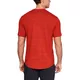 Pánske tričko Under Armour Sportstyle Pocket TEE - Radio Red/Black