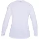 Pánske tričko Under Armour Raid 2.0 LS - White / White / Graphite