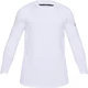 Pánske tričko Under Armour Raid 2.0 LS - M - White / White / Graphite