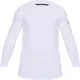 Pánske tričko Under Armour Raid 2.0 LS - L - White / White / Graphite