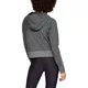 Women’s Hoodie Under Armour TB Ottoman Fleece FZ-WM Graphic - Charcoal Light Heather/White/White