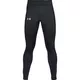 Pánske kompresné legíny Under Armour Coldgear Run Tight - M - BLACK / BLACK / REFLECTIVE