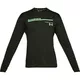 Pánske bežecké tričko Under Armour Simple Run Graphic Longsleeve - Artillery Green / Green Typhoon / Reflective