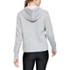 Dámska mikina Under Armour Cotton Fleece Sportstyle Logo Hoodie - White / Peach Horizon / After Burn