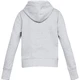 Dámska mikina Under Armour Cotton Fleece Sportstyle Logo Hoodie - White / Peach Horizon / After Burn