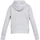 Dámská mikina Under Armour Cotton Fleece Sportstyle Logo Hoodie - White/Peach Horizon/After Burn