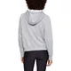 Women’s Hoodie Under Armour Cottom Fleece WM FZ - White/Black