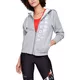 Women’s Hoodie Under Armour Cottom Fleece WM FZ - Black/White/White