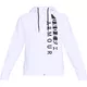 Women’s Hoodie Under Armour Cottom Fleece WM FZ - Black/White/White - White/Black