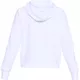 Women’s Hoodie Under Armour Cottom Fleece WM FZ - White/Black