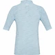 Dámské triko s límečkem Under Armour Seamless Zip Polo - Coded Blue