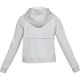 Women’s Hoodie Under Armour Rival Fleece FZ - Mod Gray Light Heather