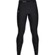 Pánske kompresné legíny Under Armour Qualifier HeatGear Glare Tight - Black - Black