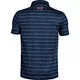 Chlapecké triko Under Armour Tour Tips Stripe Polo - White