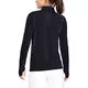 Dámske tričko Under Armour Tour Tips 1/4 Zip - Academy Medium Heather