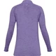Dámske tričko Under Armour Tour Tips 1/4 Zip - Purple Luxe Medium Heather