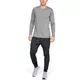 Pánské triko Under Armour Fitted CG Crew - Charcoal Light Heather