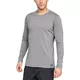 Pánské triko Under Armour Fitted CG Crew - Charcoal Light Heather