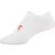 Dámské nízké ponožky Under Armour Women's Essential NS 6 párů - White