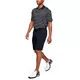 Pánske tričko Under Armour Performance Polo 2.0 Divot Stripe - Black