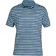 Pánske tričko Under Armour Performance Polo 2.0 Divot Stripe - L - Thunder