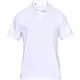 Pánske tričko Under Armour UA Crestable Performance Polo 2.0 - XS - White