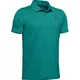 Chlapčenské tričko Under Armour Performance Polo 2.0 - White - Teal Rush