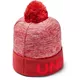 Dětský kulich Under Armour Boy's Gametime Pom Beanie - Martian Red