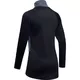 Dámske termo tričko Under Armour UA CG Armour 1/2 Zip Color Block - Black