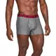 Men’s Boxer Jocks Under Armour Tech 3in – 2 Pack - Black - Mod Gray Light Heather