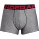 Pánske boxerky Under Armour Tech 3in 2ks - Mod Gray Light Heather