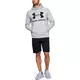 Pánská mikina Under Armour Rival Fleece SportStyle Logo Hoodie - Teal Vibe - Halo Gray