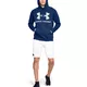 Pánská mikina Under Armour Rival Fleece SportStyle Logo Hoodie - American Blue