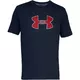 Men’s T-Shirt Under Armour Big Logo SS - Charcoal Medium Heather - Academy